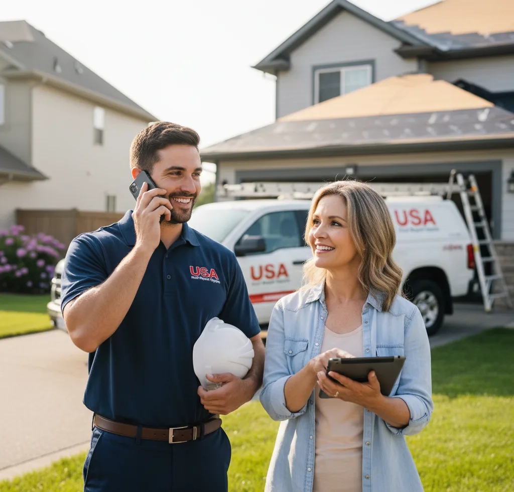 USA Roof Repair Experts customer support in Catonsville